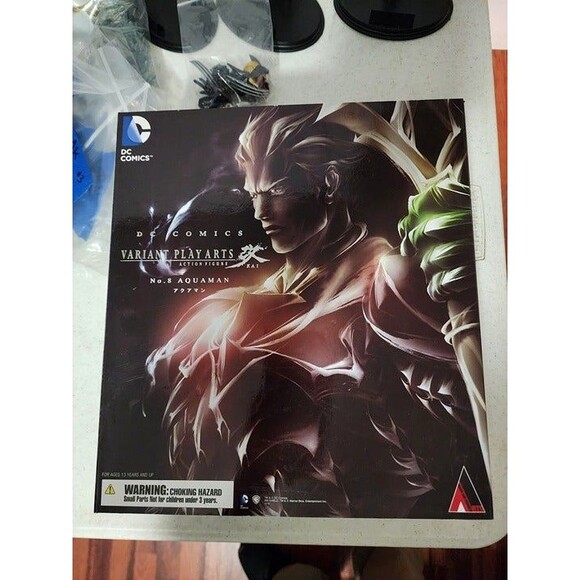 DC Comics VARIANT Play Arts Kai Supergirl Action Figure - Unopened